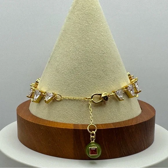 KATE SPADE Shaken Or Stirred Tennis Bracelet NWT w/Dust Bag - Picture 6 of 7